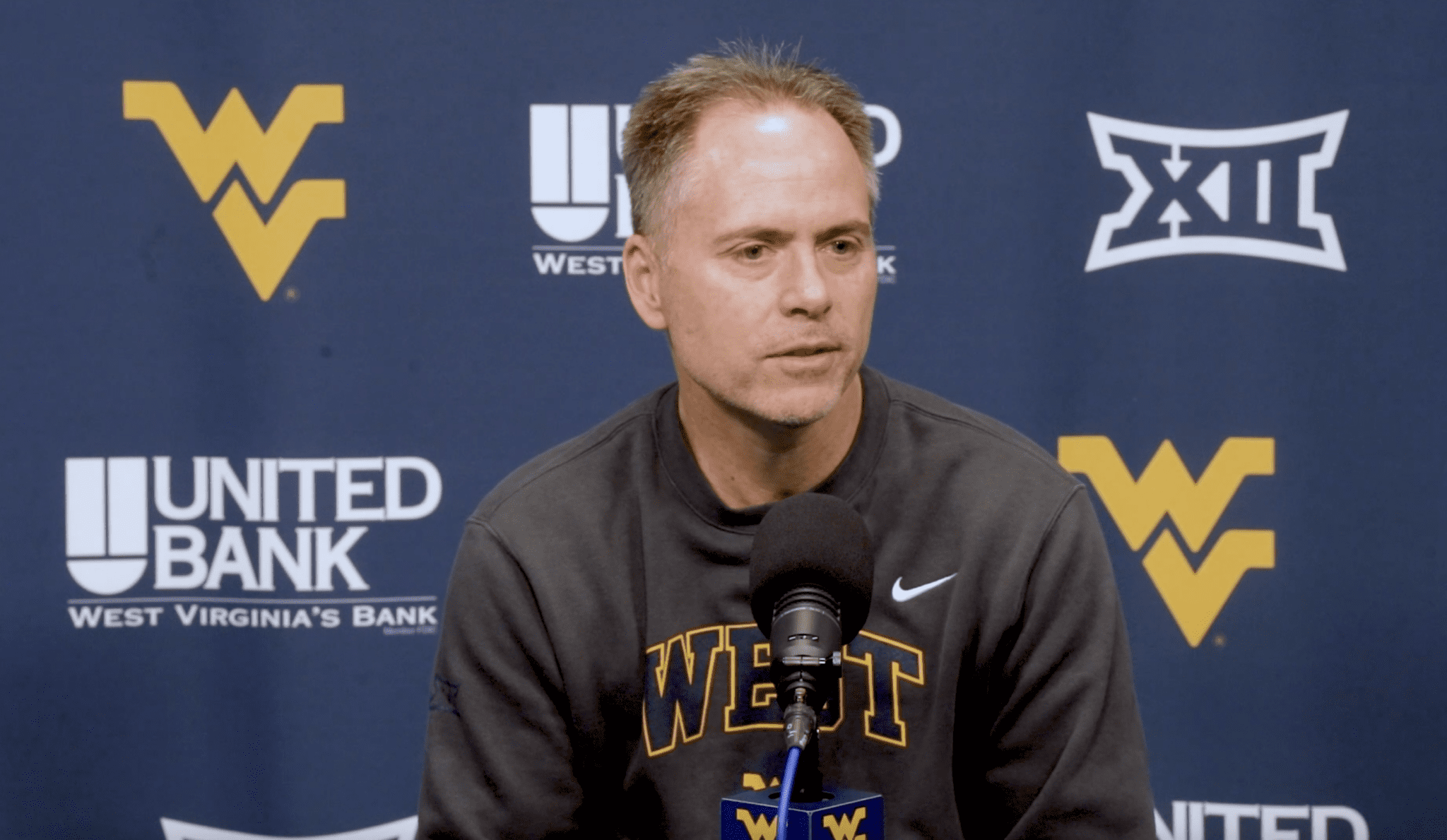 WVU Women's basketball HC Mark Kellogg